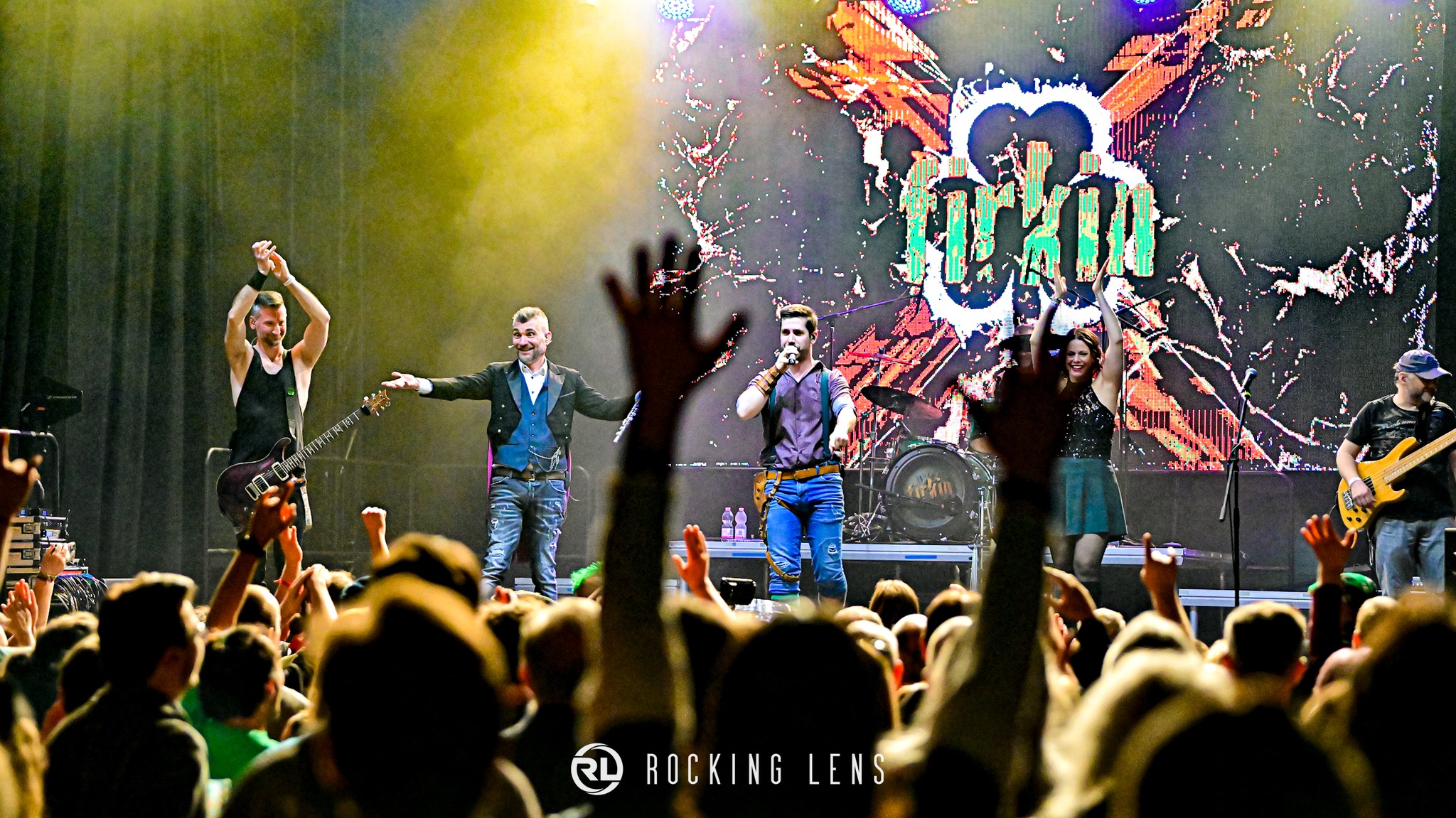 Firkin live on stage